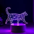 Светильник "Кот стоя" LED RGB от сети RISALUX - Фото 5