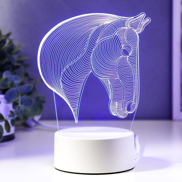 Светильник «Лошадь» LED RGB от сети - Фото 1
