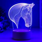 Светильник «Лошадь» LED RGB от сети - Фото 4