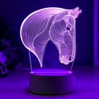 Светильник «Лошадь» LED RGB от сети - Фото 5