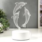 Светильник «Дельфины» LED RGB от сети RISALUX - Фото 2