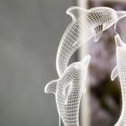 Светильник «Дельфины» LED RGB от сети RISALUX - Фото 6