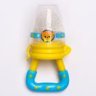 Ниблер для прикорма, от 5 мес., с силиконовой сеточкой, размер М «Мишка принц» - Фото 3