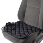 Накидка с подогревом TORSO, 12 В, регулятор, 42×42 см, провод 90 см, черный - Фото 4