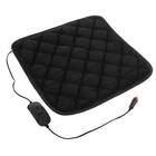 Накидка с подогревом TORSO, 12 В, регулятор, 42×42 см, провод 90 см, черный - Фото 6