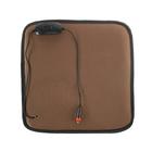 Накидка с подогревом TORSO, 12 В, регулятор, 42×42 см, провод 90 см, черный - Фото 7