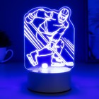 Светильник "Хоккеист" LED RGB от сети 9,5х10,5х17 см - фото 9566889