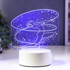 Светильник "Гимнастка" LED RGB от сети 9,5х14х16 см 5074792 - фото 11623799