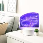 Светильник 3D RISALUX «Гимнастка», LED-ночник, RGB, от сети, 9.5×14×16 см - Фото 9