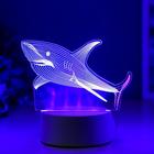 Светильник "Акула" LED RGB от сети 9,5х15х14 см RISALUX - Фото 4