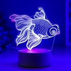 Светильник "Рыбка" LED RGB от сети 9,5х15х16,5 см RISALUX - Фото 6