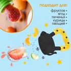 Ниблер для прикорма, от 5 мес., с силиконовой сеточкой «ТРЕНД. Пингвин» в наборе, с силиконовыми сеточками, 2 шт. - Фото 2