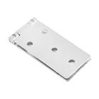 Петля карточная ТУНДРА, 140×34 мм, покрытие цинк, 1 шт. - фото 21128719