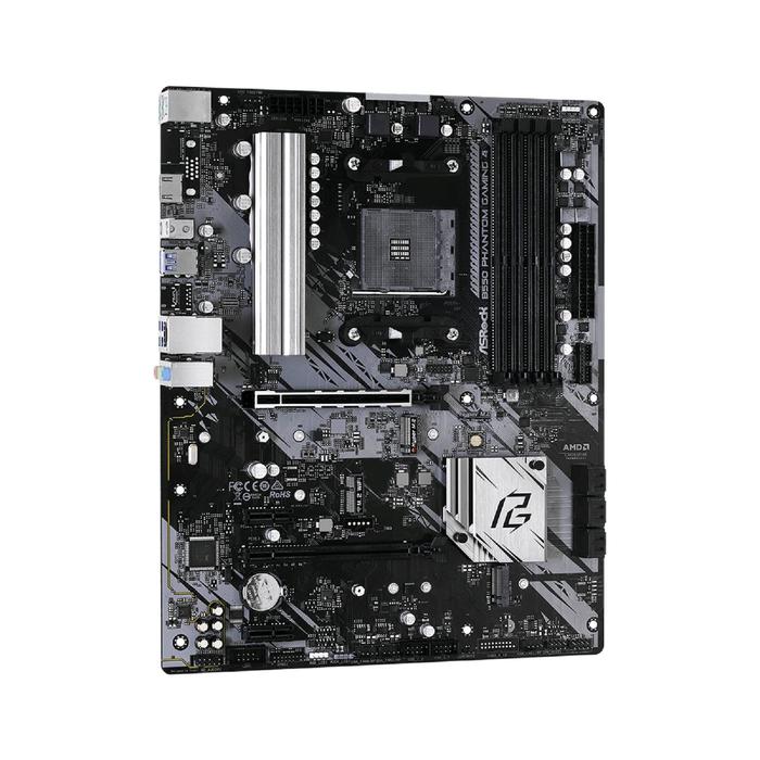 Материнская плата Asrock B550 PHANTOM GAMING 4, AM4, B550, 4xDDR4, HDMI, ATX - фото 51298001