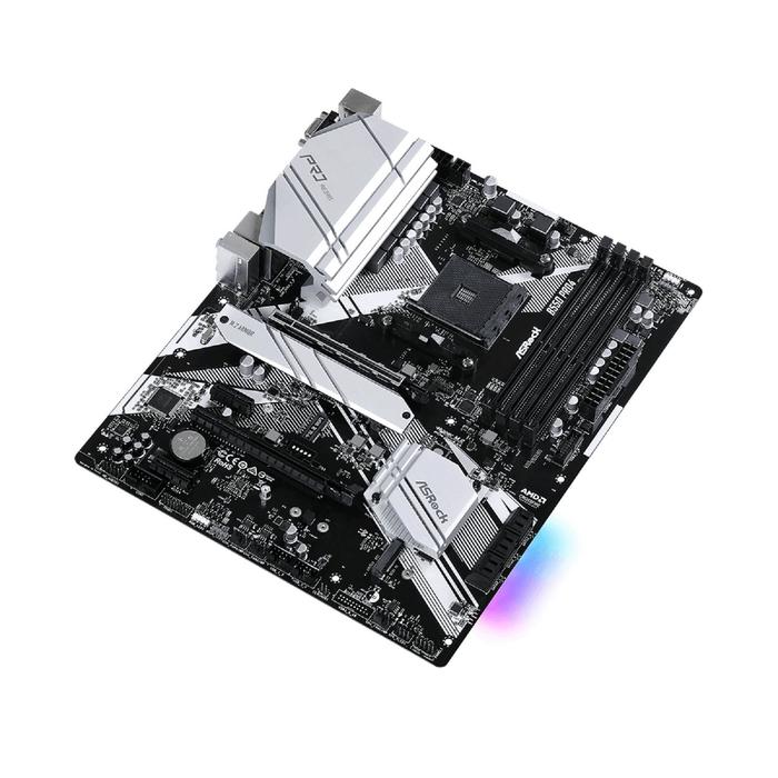 Материнская плата Asrock B550 PRO4, AM4, B550, 4xDDR4, VGA, HDMI, ATX - фото 51298007