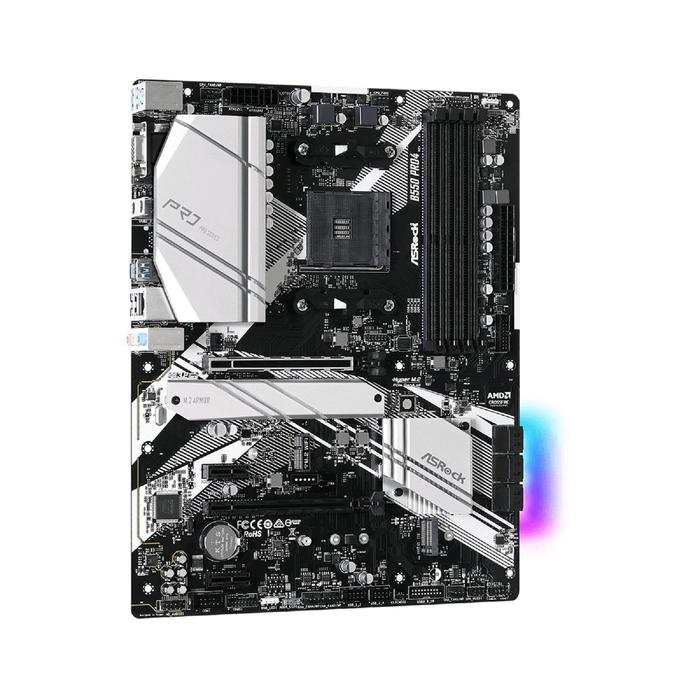 Материнская плата Asrock B550 PRO4, AM4, B550, 4xDDR4, VGA, HDMI, ATX - фото 51298006