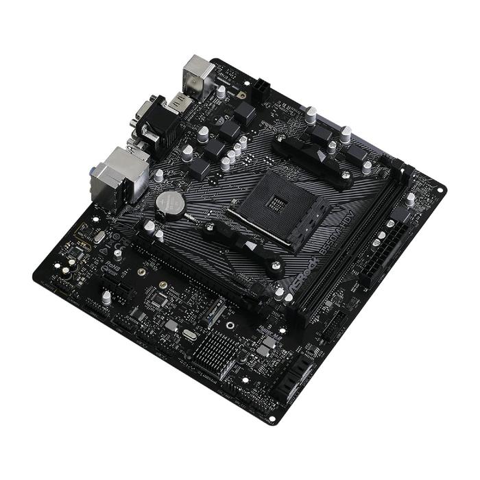 Материнская плата Asrock B550M-HDV, AM4, B550, 2xDDR4, VGA, DVI, HDMI, mATX - фото 51298017