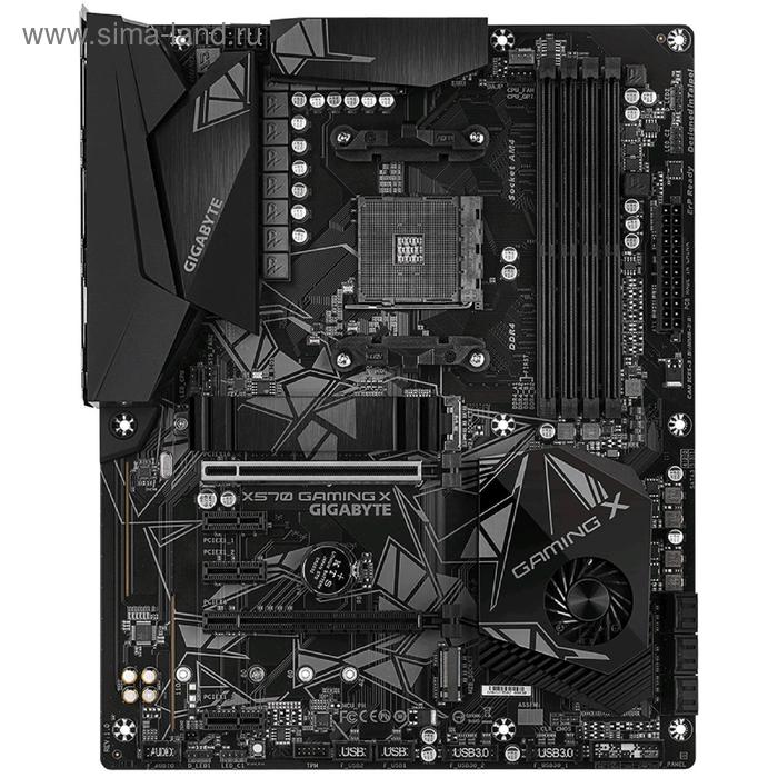 Материнская плата Gigabyte X570 GAMING X, AM4, X570, 4xDDR4, HDMI, ATX - Фото 1