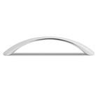 Ручка-скоба мебельная ТУНДРА РС101 LIGHT, м/о 96 мм, цвет хром - Фото 4