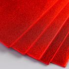 Фоамиран металлизированный "Красный" 2 мм формат А4 набор 5 листов - Фото 4