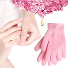 Перчатки гелевые, увлажняющие, one size, цвет розовый - Фото 6
