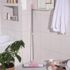 Швабра для мытья пола плоская с телескопической ручкой Raccoon «Букля», 41×12×90(120) см, микрофибра - Фото 8