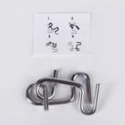 Головоломка металлическая «Для твоего IQ», МИКС, в шоубоксе - Фото 7