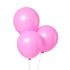 Шары воздушные латексные 12", пастель, набор 25 шт., цвет розовый - Фото 1