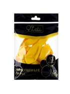 Воздушные шары латексные 12", 12 шт., жёлтые - Фото 5