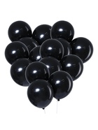 Воздушные шары латексные 12", пастель, 100 шт., чёрные - Фото 3