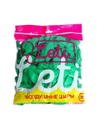 Воздушные шары латексные 12", пастель, 100 шт., зелёные - Фото 3