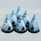 Колпак бумажный «Акула», набор 6 шт. - фото 24547819