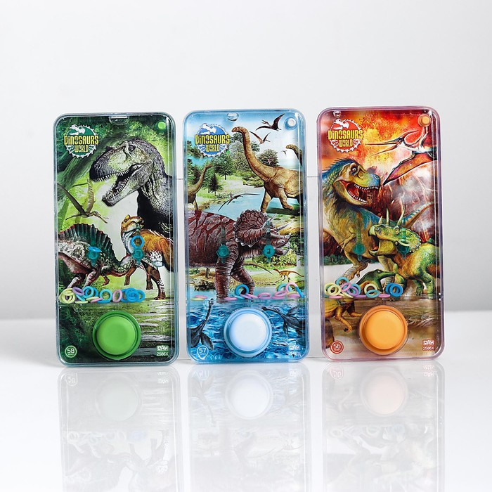 Водная игра «Динозавр», цвета МИКС - фото 1907145659