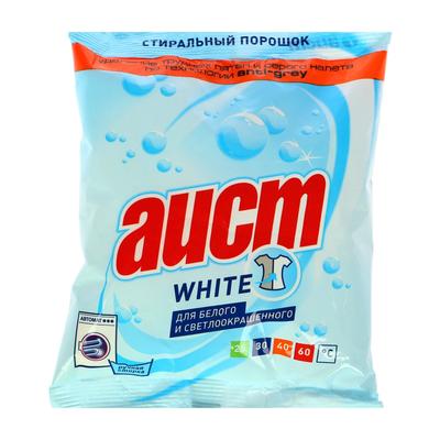 Стиральный порошок "Аист" White, универсальный, 100 г