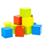 Набор «Кубики» 4 цвета, 12 предметов - Фото 2