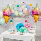 Шар фольгированный 47" «Искрящееся мороженое», фигура - Фото 2