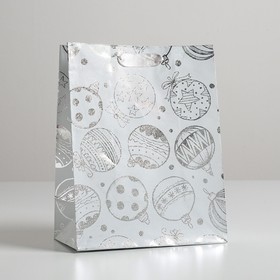 Пакет металлизированный вертикальный «Яркий праздник», MS 18 х 23 х 10 см