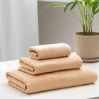 Полотенце махровое Этель Marble 50*90 см, цв. бежевый 100% хл, 500 гр/м2 - Фото 4