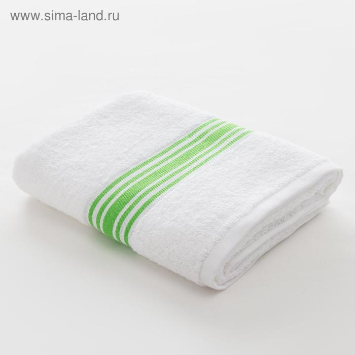 Полотенце махровое LoveLife «Полосы» 50*90 см, цв. зеленый 100% хл, 360 гр/м2 - Фото 1