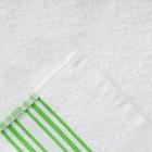 Полотенце махровое LoveLife «Полосы» 50*90 см, цв. зеленый 100% хл, 360 гр/м2 - Фото 3