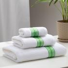 Полотенце махровое LoveLife «Полосы» 50*90 см, цв. зеленый 100% хл, 360 гр/м2 - Фото 4