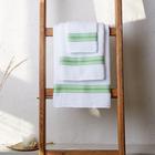 Полотенце махровое LoveLife «Полосы» 50*90 см, цв. зеленый 100% хл, 360 гр/м2 - Фото 6