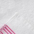 Полотенце махровое LoveLife «Полосы» 50*90 см, цв. розовый 100% хл, 360 гр/м2 - Фото 3