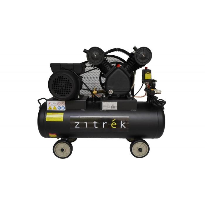 Компрессор поршневой Zitrek z3k440/50, ременной, 2.2 кВт, 50 л, 440 л/мин, 8 бар - Фото 1