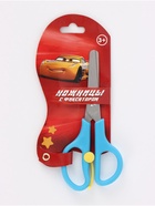 Ножницы детские 13 см, безопасные, пластиковые ручки с фиксатором, «Тачки», МИКС - Фото 7