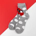 Носки новогодние женские KAFTAN "Пингвин" размер 36-39 (23-25 см), 100% п/э - фото 9075041