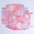 Коробка подарочная, упаковка, «Космос», 23.5×20.5×5.5 см  (артикул 4810414)  большой выбор товаров оптом и в розницу по низким ценам с доставкой