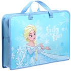 Папка пластиковая с ручками А4, на молнии, 8×33×24 см, «Холодное сердце» - Фото 4