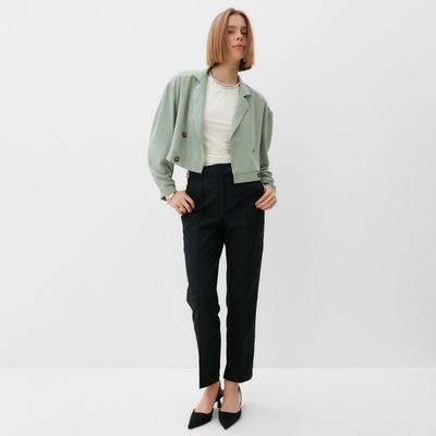 Жакет женский MINAKU: Green trend, зелёный, размер 42
