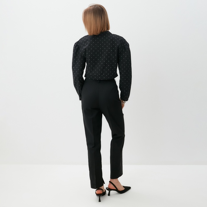 Жакет женский MINAKU: Green trend цвет чёрный, р-р 46 47990